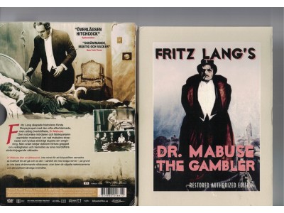 Dr.Mabuse  1922  DVD 2 Disk.